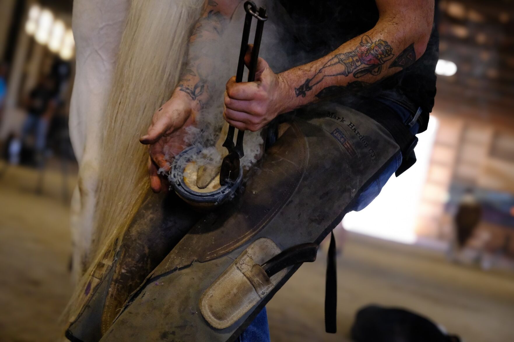 Horseshoe farriers compete for top honors at Derby City Classic on Saturday